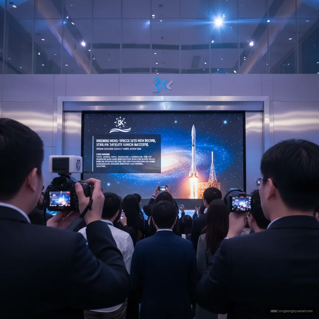 星空体育快讯：SpaceX再创纪 星空体育资讯 录，Starlink卫星发射成功